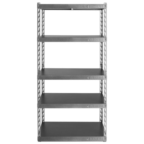 36″ / 914mm Wide EZ Connect rack with 5 x 18″ / 457mm deep shelves