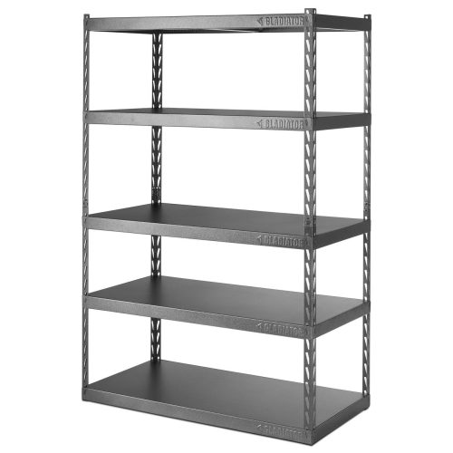 48″ / 1219mm Wide EZ Connect Rack with 5 x 24″ / 609mm Deep Shelves